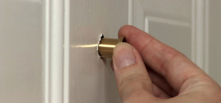 peephole door repair in Tarpon Springs